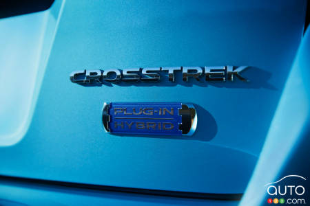 Subaru Crosstrek PHEV, badging