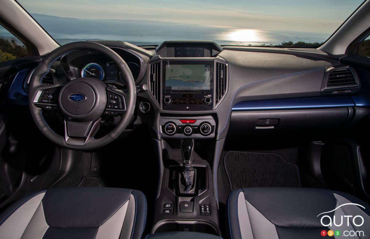 Subaru Crosstrek PHEV, intérieur