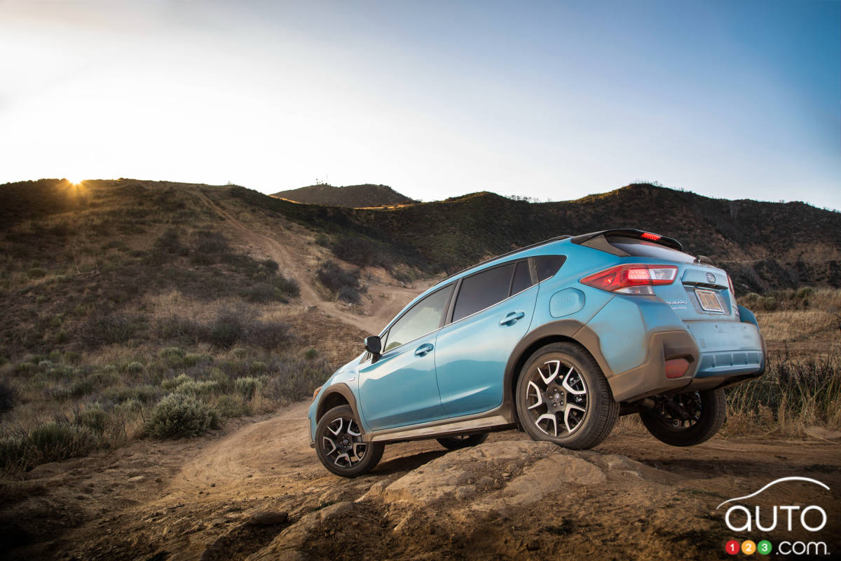 Subaru Crosstrek PHEV, profil