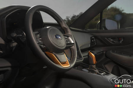 2022 Subaru Outback Wilderness, steering wheel