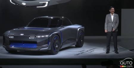 Presentation of the Subaru Sport Mobility concept in Tokyo