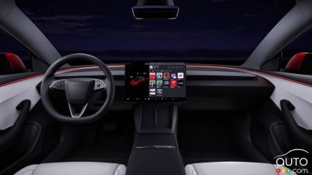 Tesla Model Y: interior, dashboard & infotainment