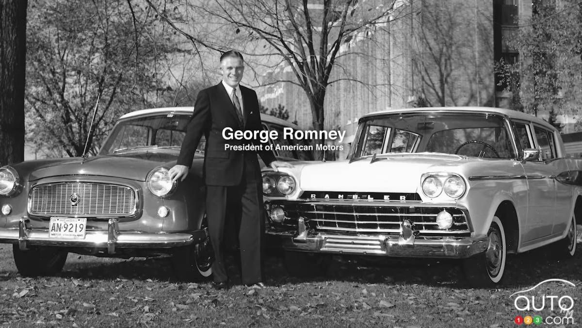 George Romney, avec des modèles AMC