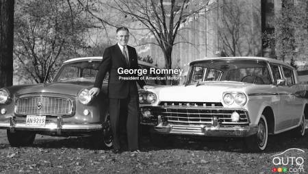 George Romney, with some AMC models