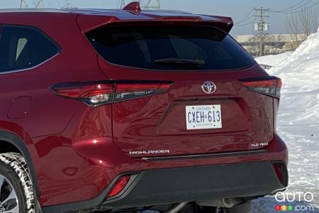 Toyota Highlander - Rear view