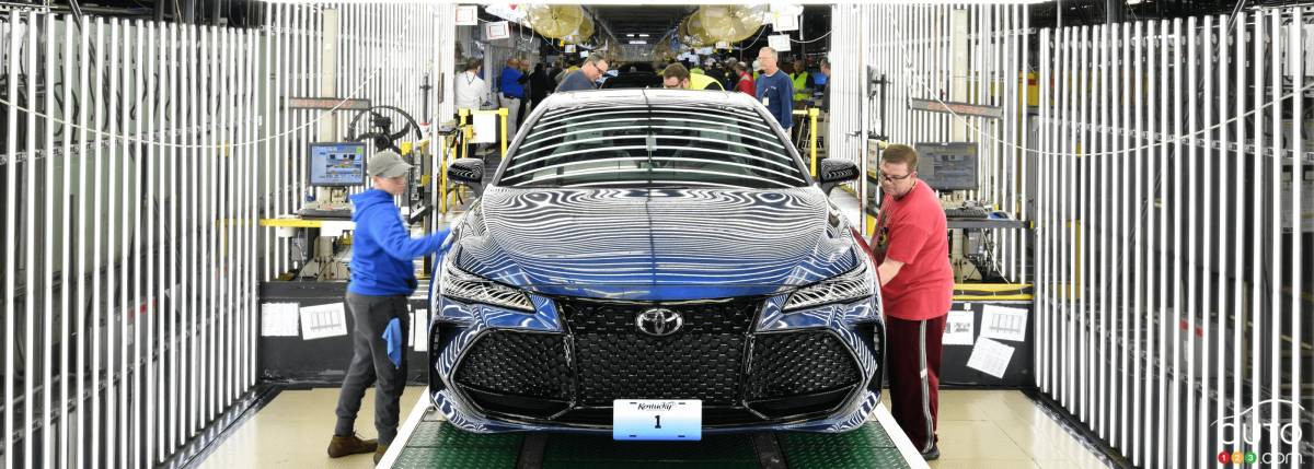 Dans l'usine de Toyota à Georgetown, au Kentucky