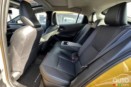 2024 Toyota Prius Prime, rear seats