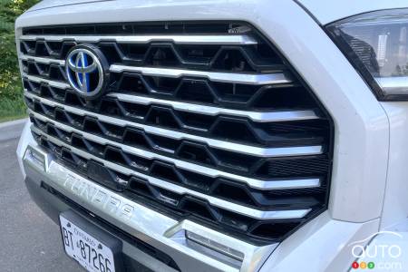 The new 2023 Toyota Tundra Capstone