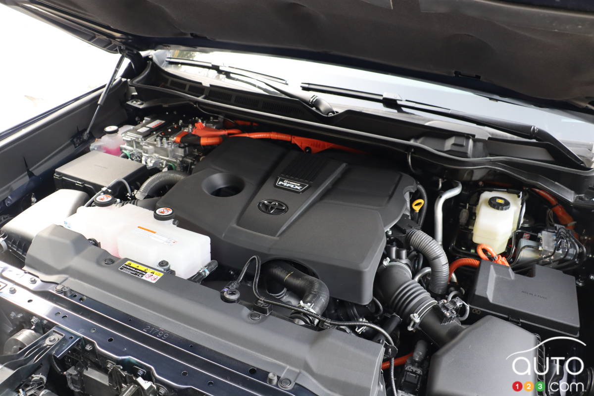 Toyota Tundra hybride Platinum 2024, moteur