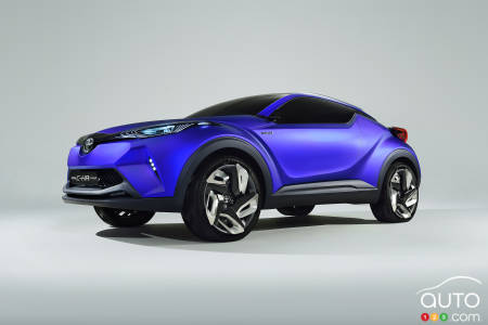 The Toyota C-HR concept, 2014