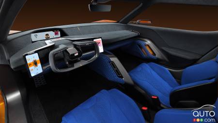 Interior of the Toyota FT-Se concept