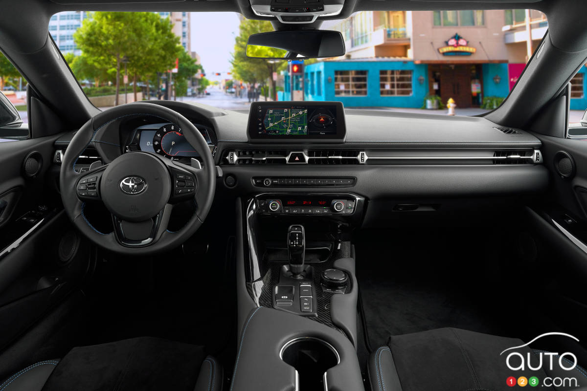 Toyota Supra, interieur
