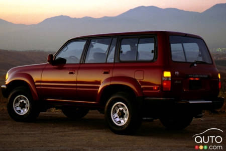 1991 Toyota Land Cruiser, profile