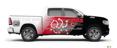Thr truck offered to each of the 85 football players on scholarship at the University of Utah