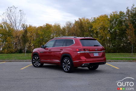 Volkswagen Atlas, trois quarts arrière