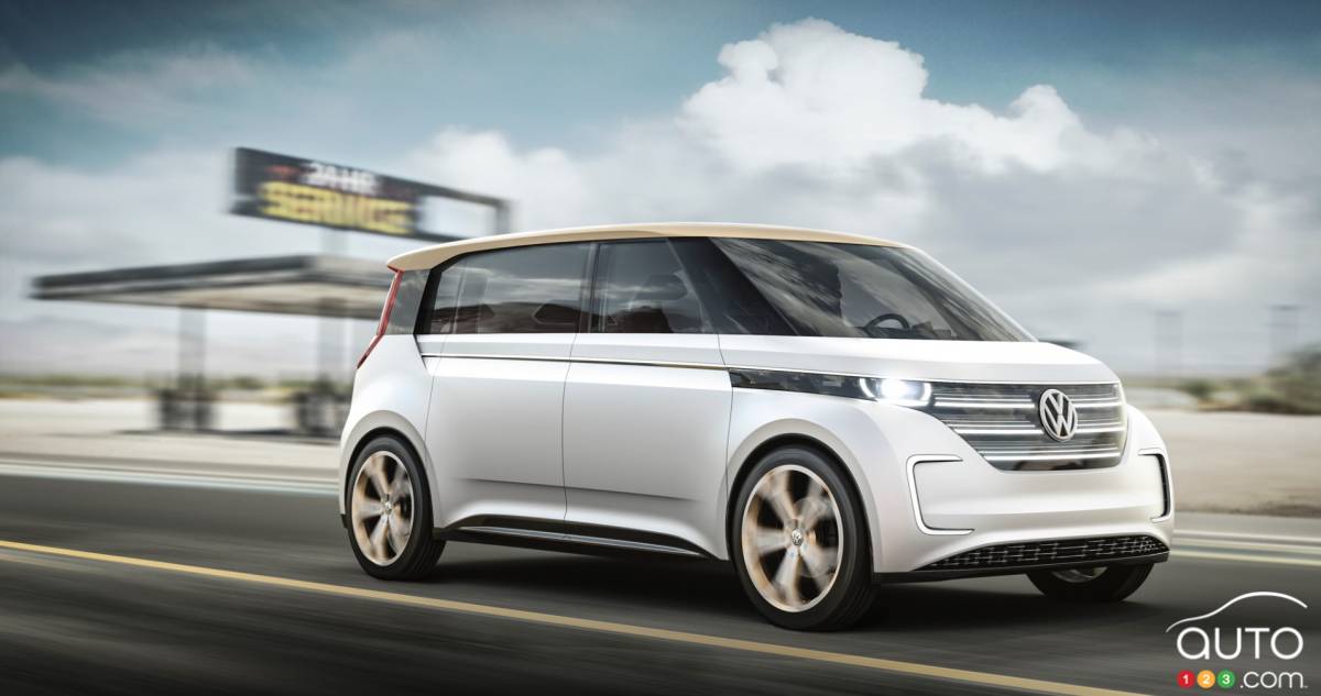 Le concept Volkswagen BUDD-e (2016)