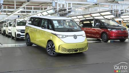 Volkswagen ID. Buzz, in the Hanover plant