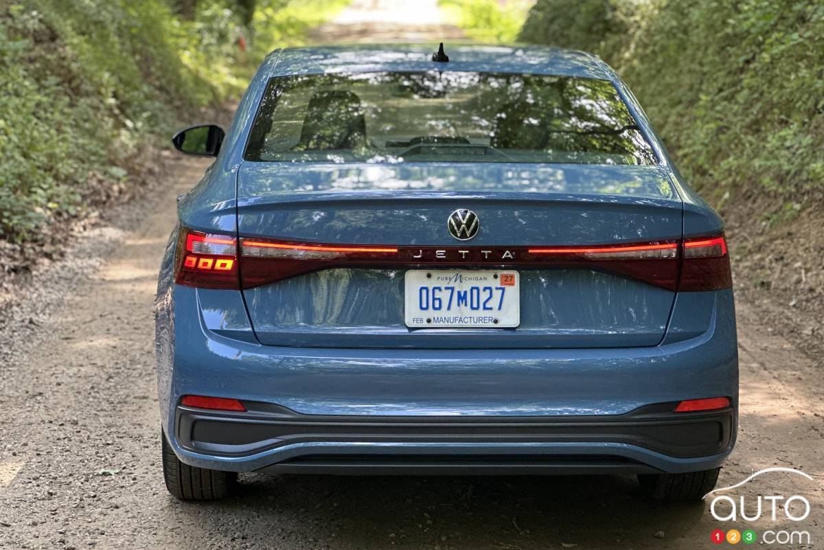 2025 Volkswagen Jetta, rear