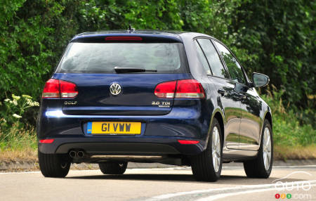 The 2012 Volkswagen Golf (UK)