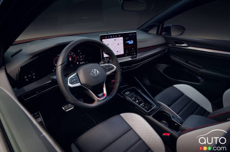 Interior of 2025 Volkswagen Golf GTI