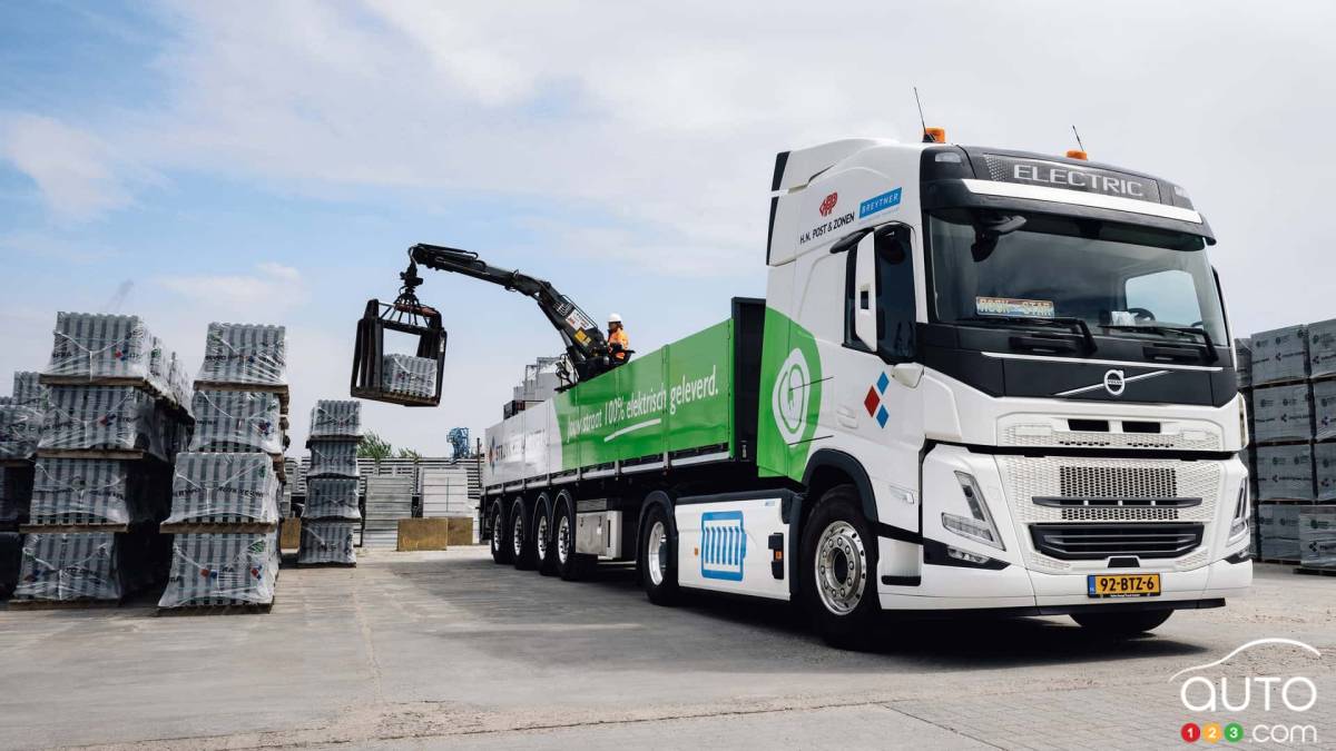 Le camion électrique FM Electric de Volvo Trucks
