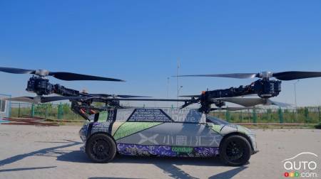 Xpeng AeroHT's flying car concept - Landing