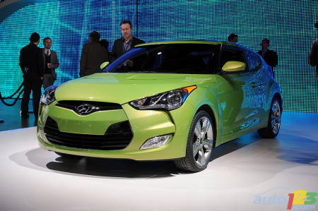 Vidéo de la Hyundai Veloster 2012 au Salon de l'auto de Détroit