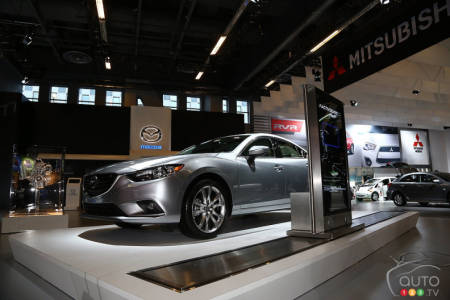 Vidéo de la Mazda6 2014 au Salon de l'auto de Montréal (anglais)