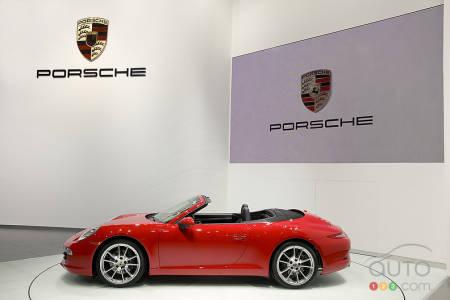 Vidéo de la Porsche 911 Cabriolet 2012 au salon de Détroit