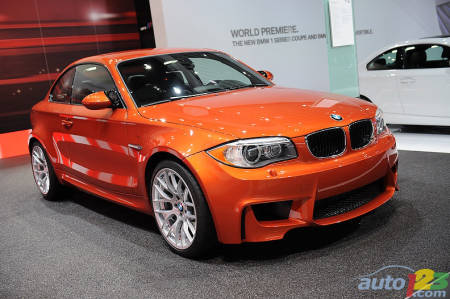 2011 BMW 1M Coupe video preview during the Detroit Auto Show