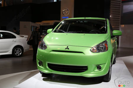Vidéo de la Mitsubishi Mirage 2014 au Salon de l'auto de Montréal