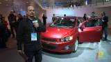 2012 Chevrolet Sonic video at the Detroit auto show