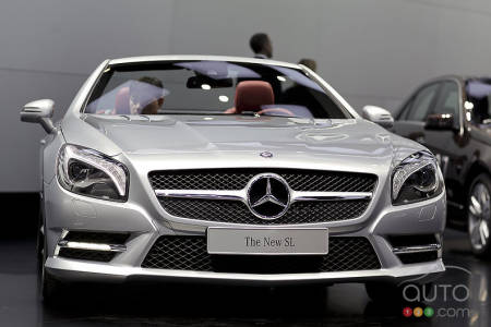 Vidéo de la Mercedes-Benz SL 2013 au Salon de l'Auto de Détroit