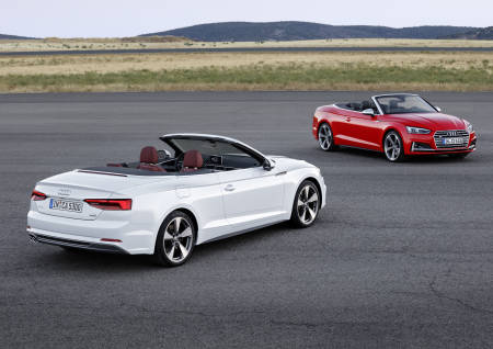 The all new 2017 Audi A5 Cabriolet and S5 Cabriolet