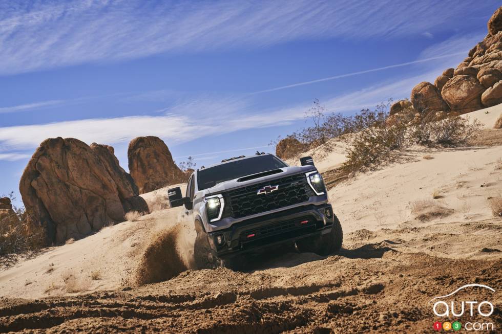 Voici le Chevrolet Silverado HD ZR2 2024