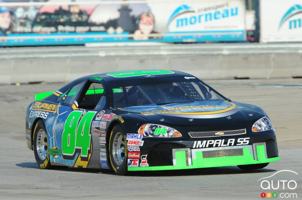 J.R. Fitzpatrick, Equipment Express Chevrolet during qualifying