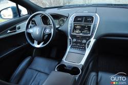 Tableau de bord du Lincoln MKX 2016