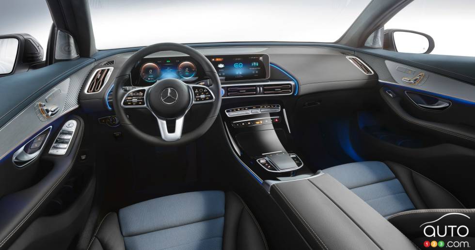 Voici le nouveau Mercedes-Benz EQC 2019