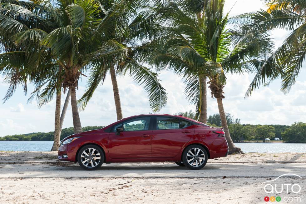 Voici la Nissan Versa berline 2020