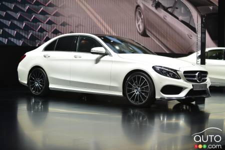 2015 Mercedes-Benz C-Class pictures from the Detroit auto-show