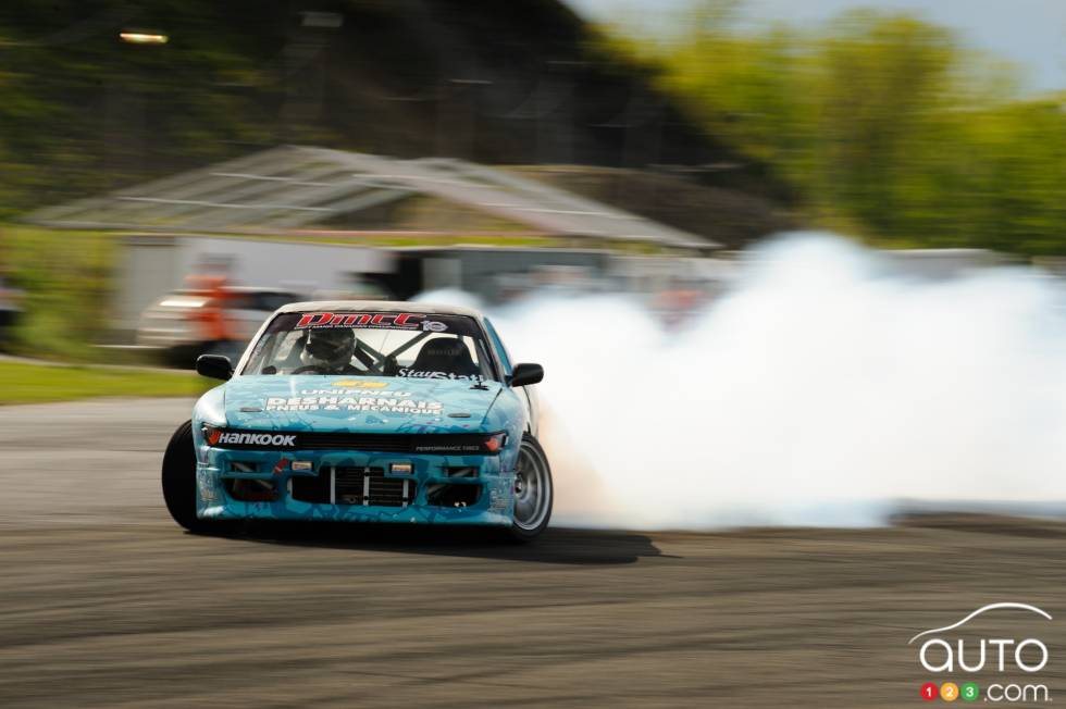 action on and off the track