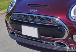 Calandre avant de la MINI Cooper S Clubman 2016