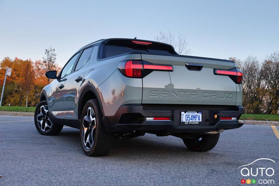 Nous mettons à l'essai le Hyundai Santa Cruz 2022