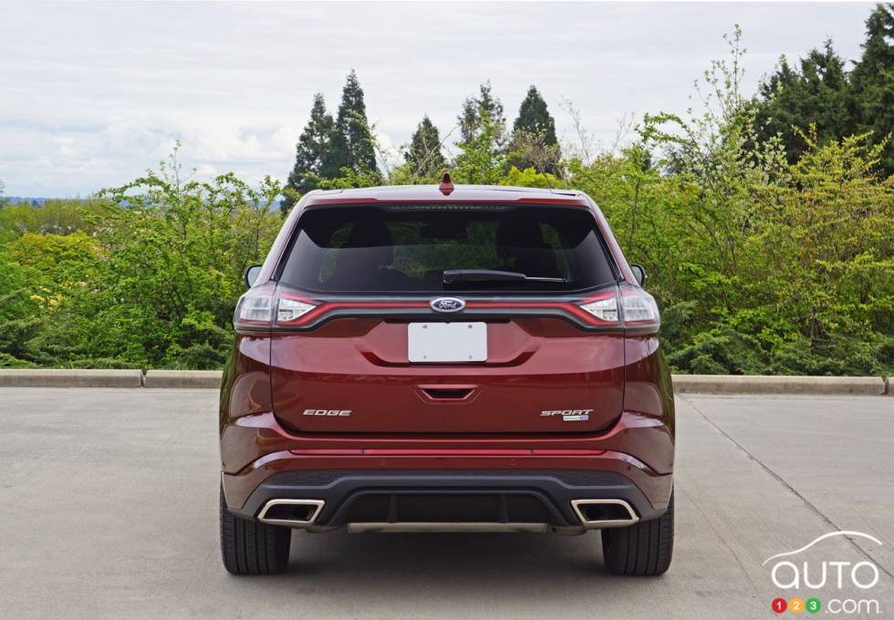 2016 Ford Edge Sport rear view