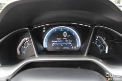 2017 Honda Civic Coupe gauge cluster