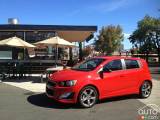 Photos de la Chevrolet Sonic RS 2013
