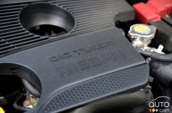 2017 Nissan Sentra SR Turbo engine detail