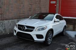 2016 Mercedes-Benz GLE 350 d Coupe front 3/4 view