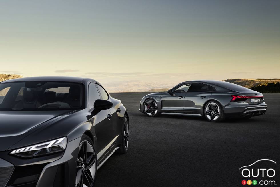 Voici l'Audi e-tron GT 2022
