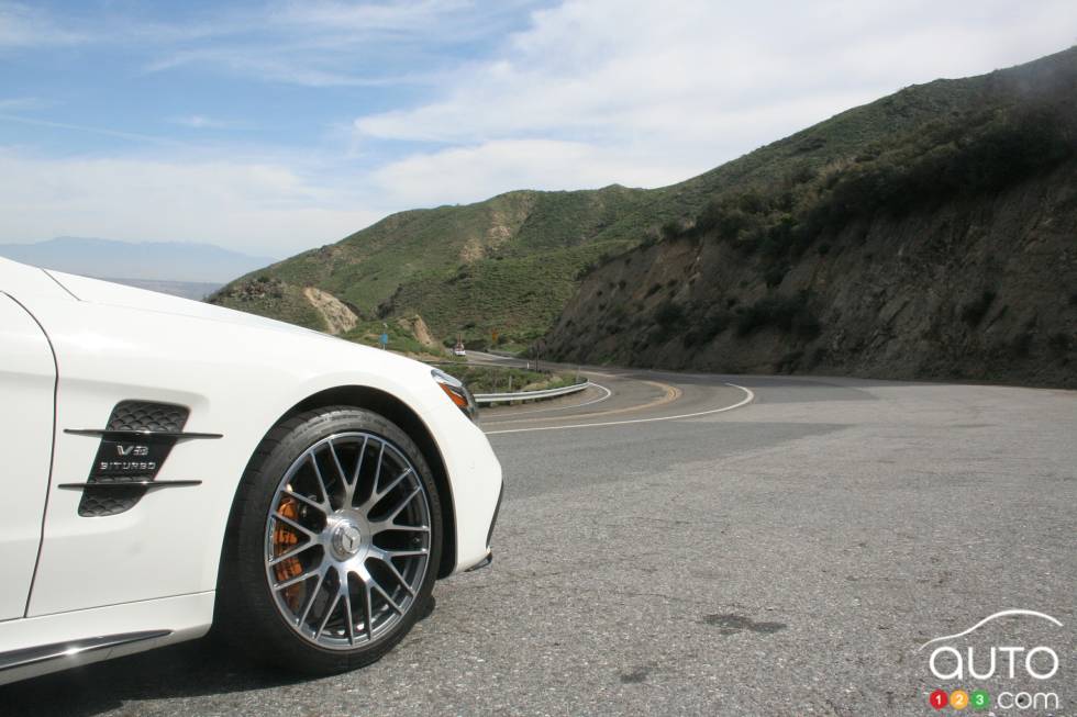 2017 Mercedes-benz SL class wheel